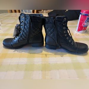 Black Combat Boots